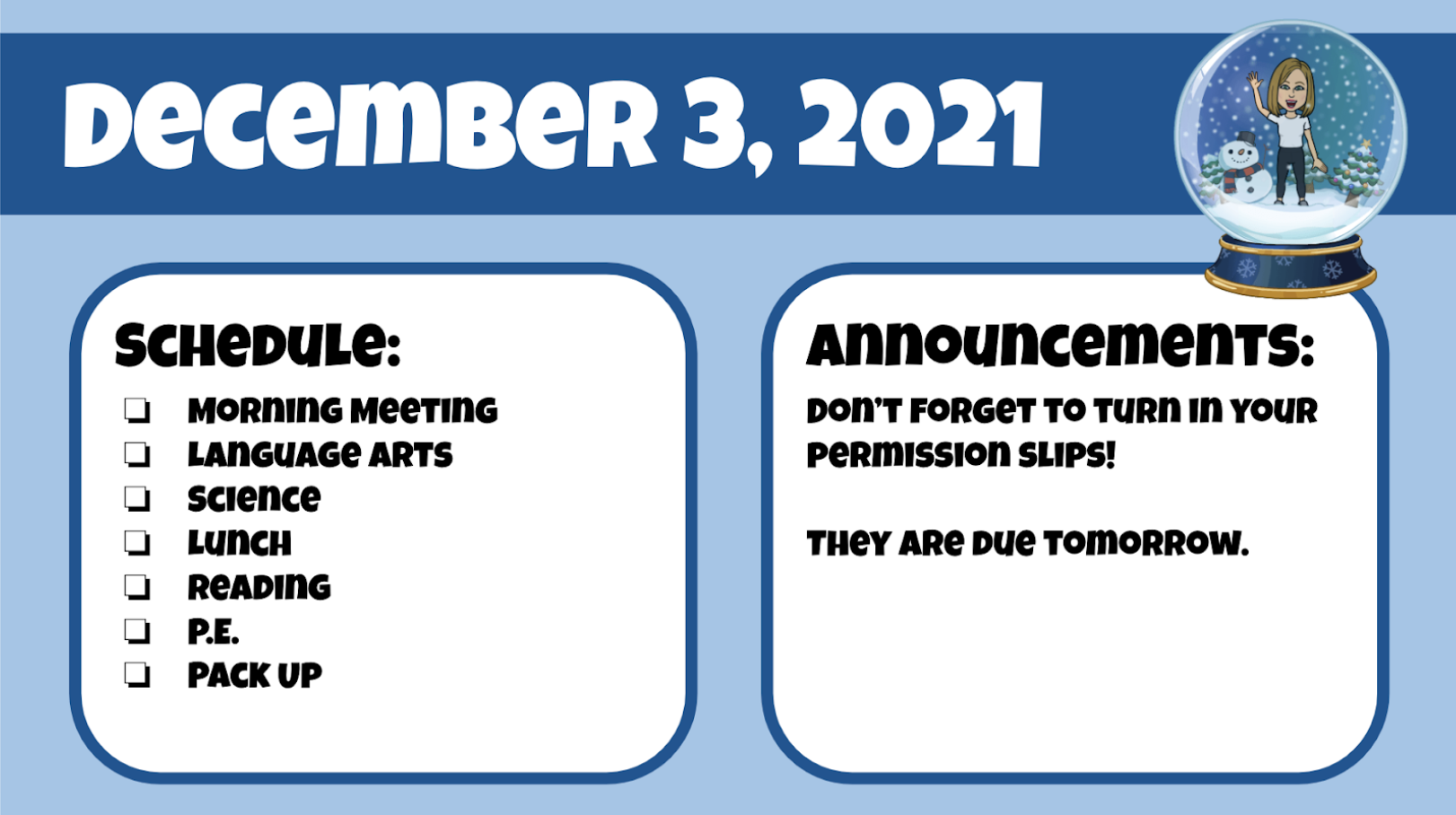 Winter Google Slides Templates for Teachers – EdTech Classroom